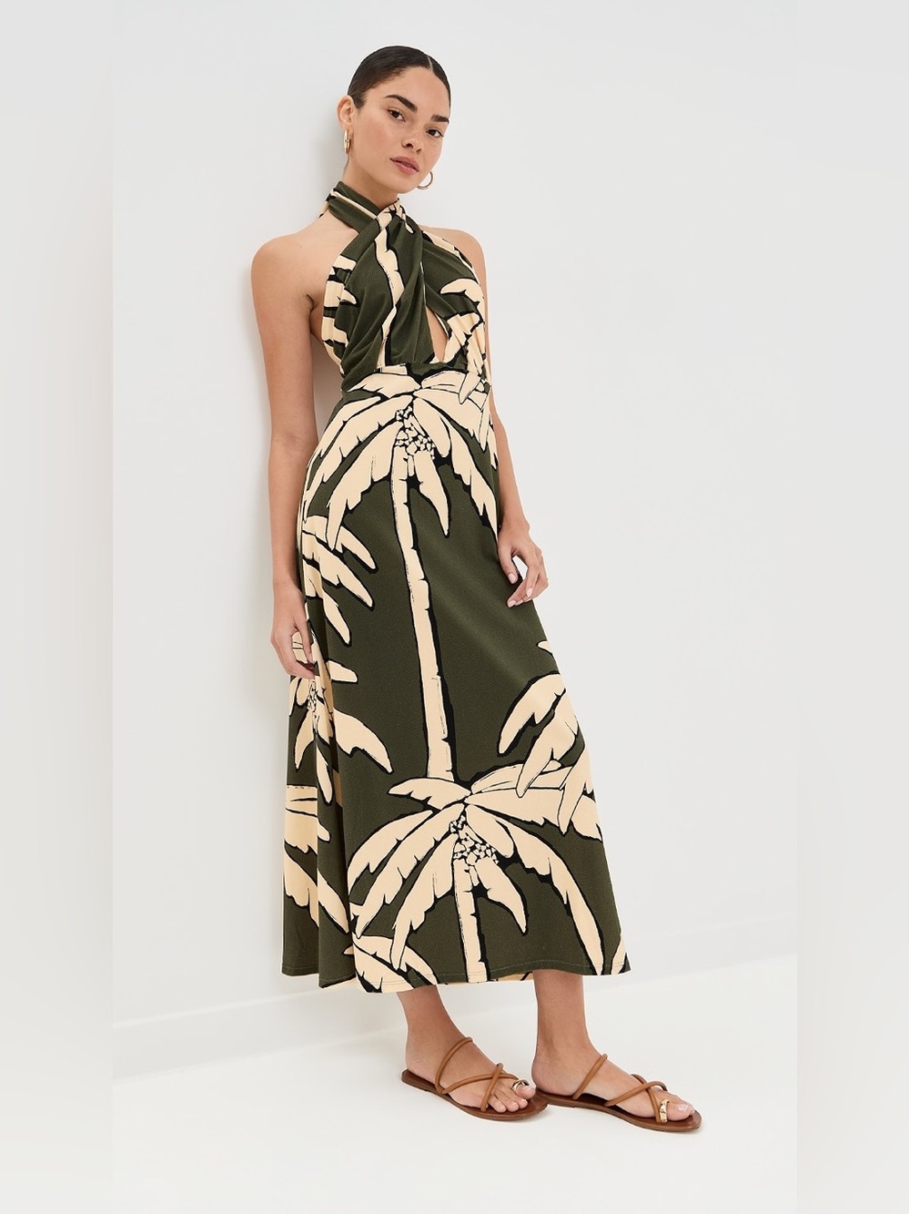 Johanna Ortiz Oceanic Mantra Ankle Dress